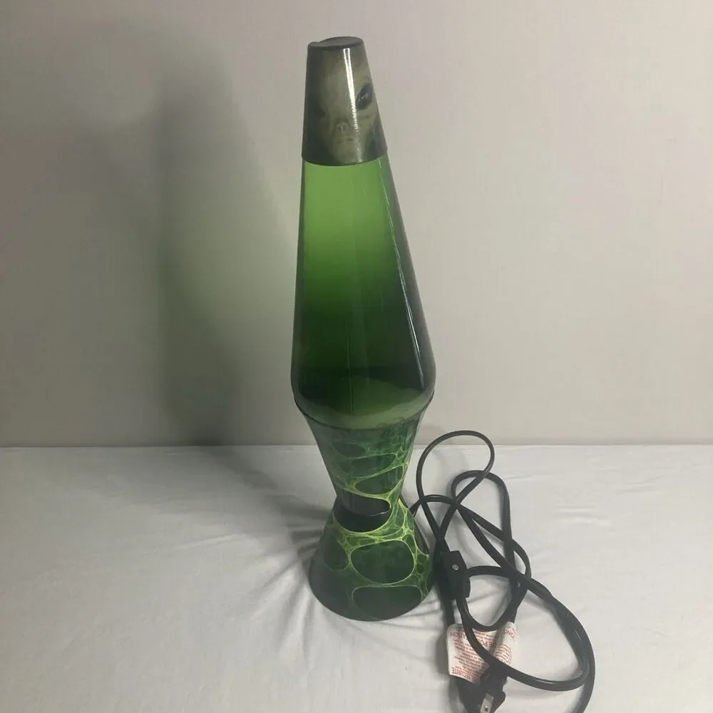 Alien Lava Lamp Lite Light LAVA THE ORIGINAL  17